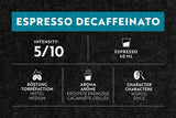 Café Royal Espresso Decaffeinato 36 Kapseln für Nespresso Kaffeemaschine – 5/10 Intensität – UTZ-zertifiziert Kaffeekapseln aus Aluminium (Packung mit 2)