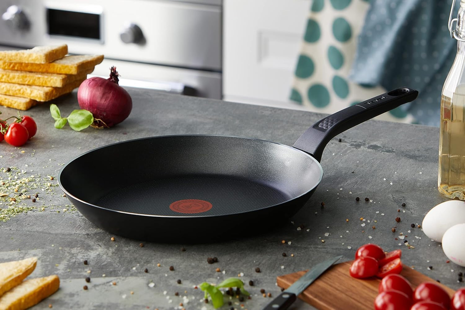 Tefal Easy Cook & Clean, Antihaftbeschichtung, Temperaturanzeige, nicht für Induktion empfohlen. Töpfe und Pfannen Naty Shop