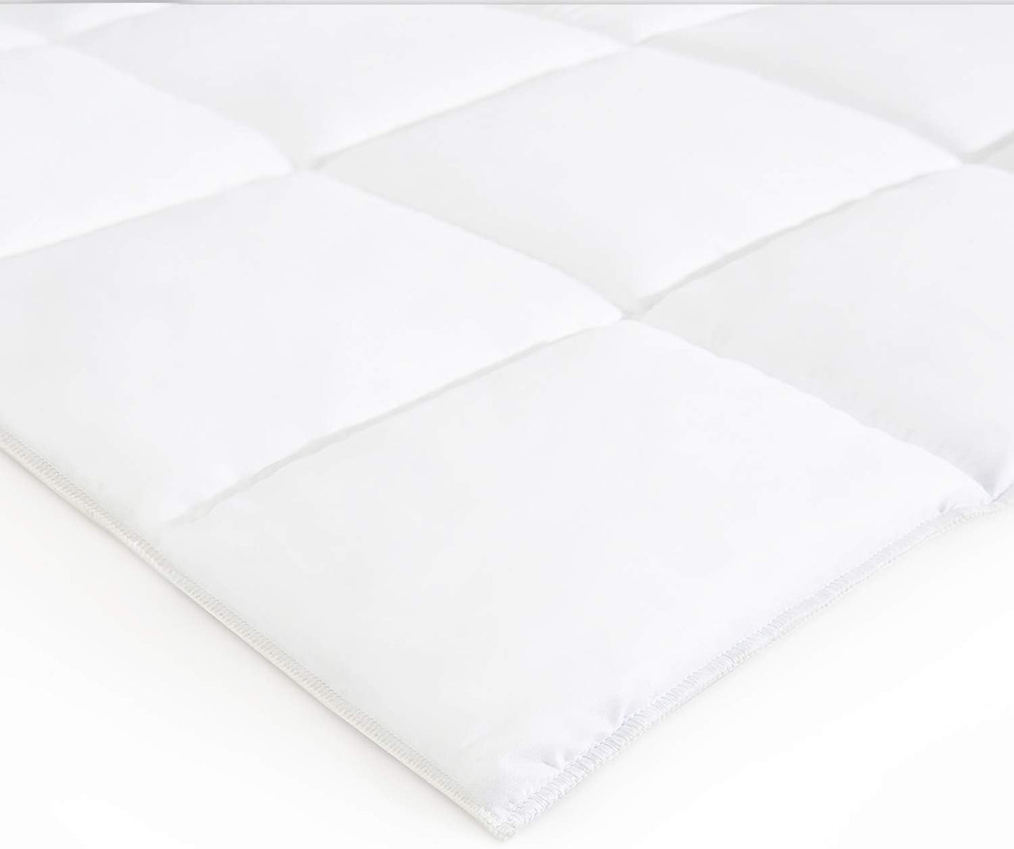 Steppdecke 220 x 240 cm Sommerdecke Oekotex 100 Mikrofaser waschbare weiße Steppdecke Steppdecken und Steppdecken Naty Shop