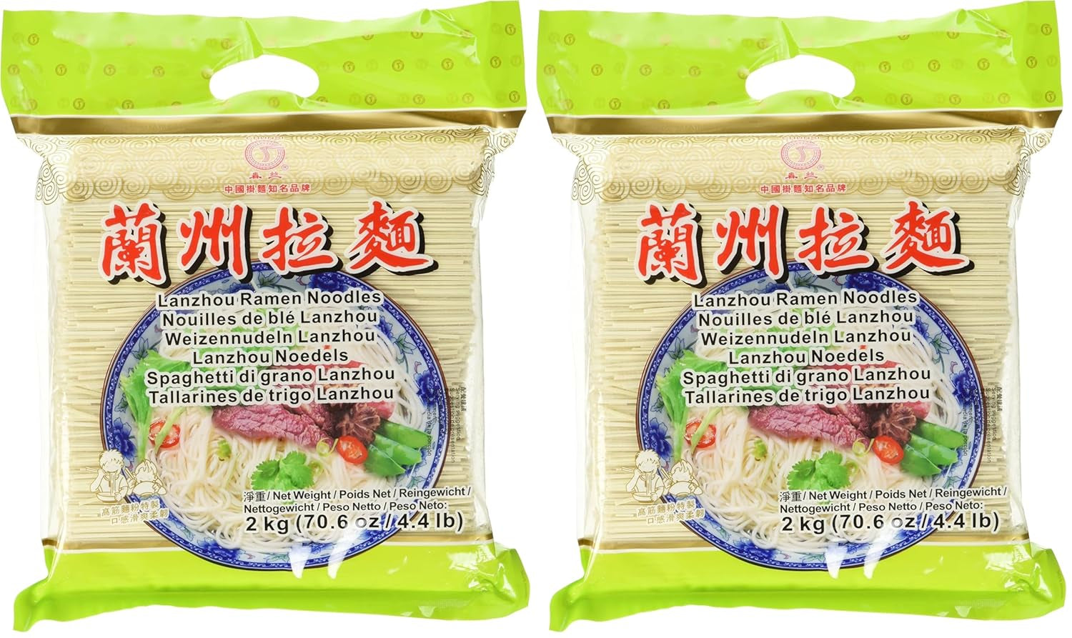 Weizennudeln (Lanzhou), 1 Packung (1 x 2 kg)