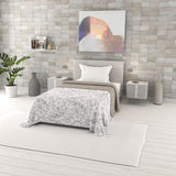 Fantasiebedruckte Sommerdecke, Polyesterfüllung, Blütenblätter, 260 x 270 cm. Steppdecken und Steppdecken Naty Shop Ornato 220 x 270 cm