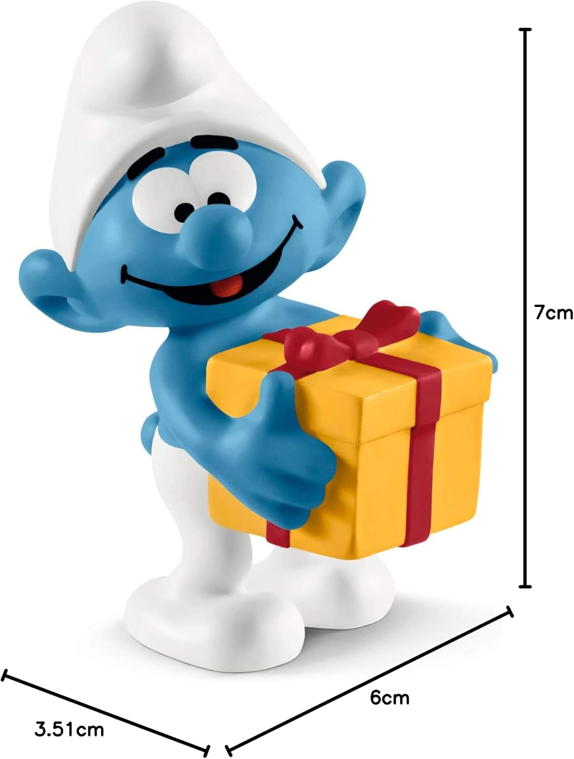 Schleich 20816 Schlümpfe mit Geschenk, Für Kinder ab 3 Jahren, Schlümpfe - Spielfigur Actionfiguren Naty Shop