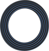 Fiskars S Gartenschlauch, Solid, Wasserschlauch für manuelle Bewässerung, 13 mm (1/2"), Länge: 15 m, Universalanschluss, UV-Schutz, Frostschutz, verdrehsicher, Blau, 1076049