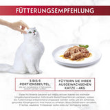 Gourmet Mon Petit Intense Nassfutter für Katzen, Geflügel-Sorte, 8er-Pack (8 x 6 Beutel à 50 g)