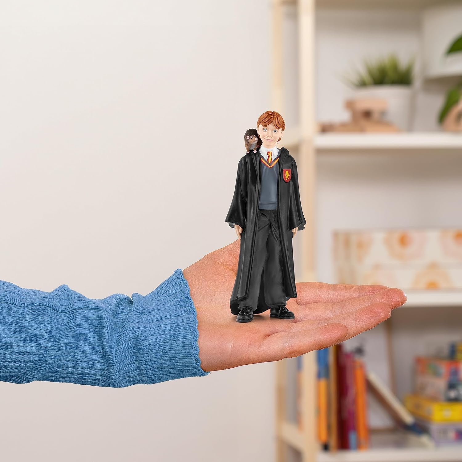 Schleich 42634 Ron Weasley & Skulls, ab 6 Jahren, Harry Potter – Spielfigur, 4 x 2 x 10 cm Actionfiguren Naty Shop