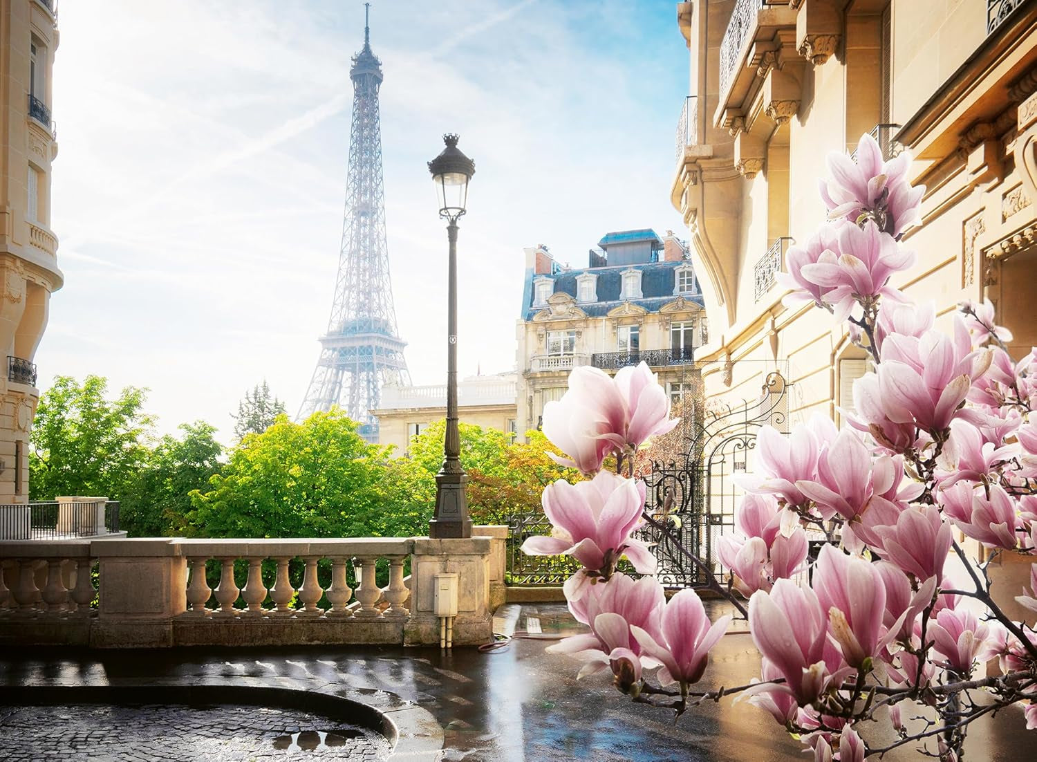 Ravensburger Puzzle 12000366 – Frühling in Paris – 500-teiliges Puzzle für Erwachsene und Kinder ab 12 Jahren. Puzzle Naty Shop Scenic