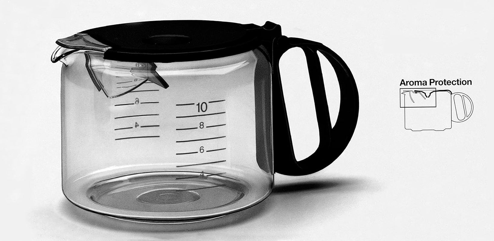 Braun KF 47 BK Espressomaschine – Espressomaschine mit Filter und Glaskaraffe für klassischen Filterkaffee, aromatischer Kaffee dank OptiBrew-System, Anti-Tropf-System, automatische Abschaltung, schwarz