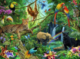 Ravensburger Puzzle für Kinder – 12660 Tiere im Dschungel – Tierpuzzle für Kinder ab 8 Jahren, mit 200 Teilen im Xxl-Format Puzzle Naty Shop