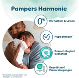 Pampers Harmony Windeln Größe 2, 204 Windeln, 4kg-8kg, sanfter Hautschutz mit 100 % Pampers-Schutz