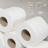 Toilettenpapier Renova Super Prom - 48 Rollen weiß