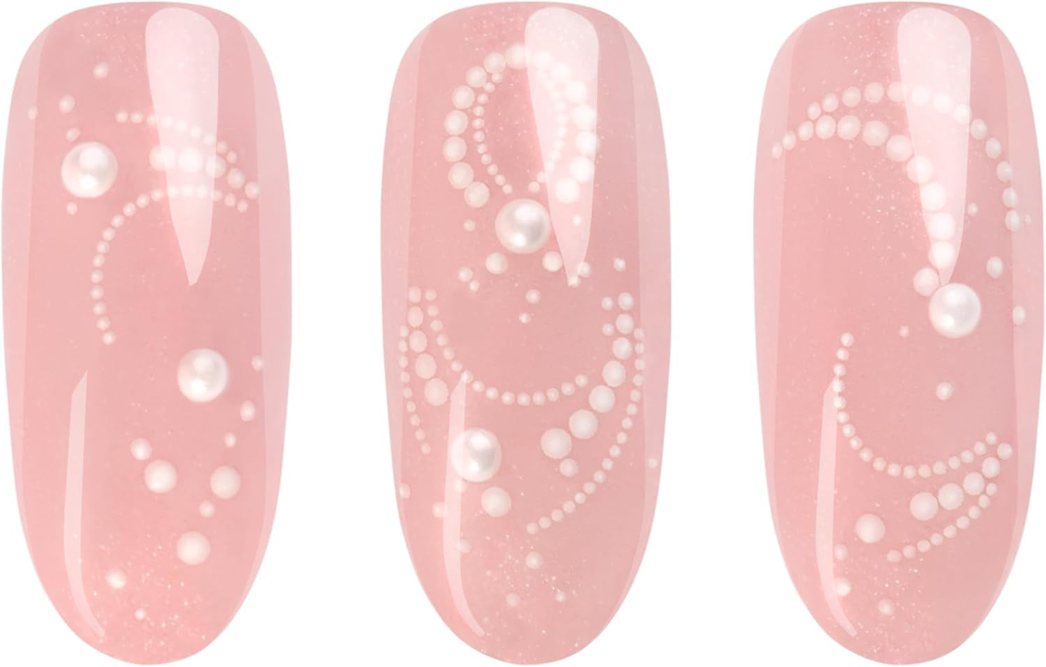 NÉONAIL Nagelstickers 3D - 61 Muster - Nail Charms - Nägel Selber Machen - Nägel - Nageldesign - Zubehör - Nailart - Nail Art Zubehör - Nagel Deko - Nagelschmuck - Dekoration Nageldesign - Weiß