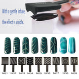14 Stück Nail Art Werkzeug Magnetstift DIY Magic 3D Magnet Stick Set Verwendung mit Cat Eye Gel Pulver Oder Nagelack - Magnetic Stift Katze Eye Pen Für Ideale Katzenaugen Magische Wirkung
