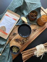 Masala Chai-Tee-Gewürzmischung 100g, indische Gewürze für Chai-Tee oder Chai-Latte, 100 % natürlich, nicht aromatisiert, Teaclub-Tee