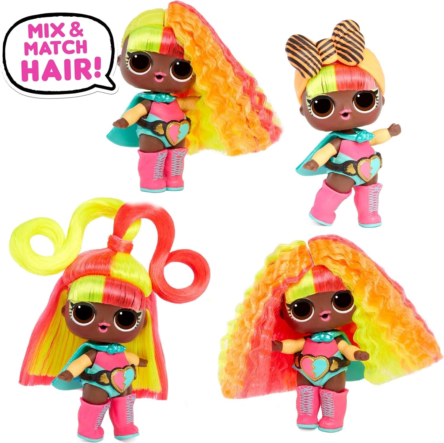 LOL Surprise Sammelpuppen für Mädchen – Mit 15 verschiedenen Überraschungen und Frisuren – #Hairvibes Dolls