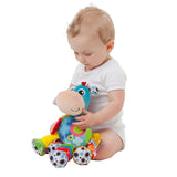 Playgro Clip Clop Sensory Garden Activity Geschenkpaket – Sensorisches Gartenspielzeug für Babys ab 0 Monaten – Interaktives Spielzeug mit Rasseln, Beißring und Kinderwagenfreund – 4 Stück