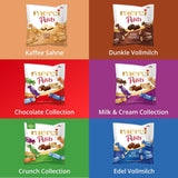 Merci Petits Kaffeecreme – 12 x 125 g – kleine weiße Schokoladenpralinen auf feiner Schokolade mit Kaffeecreme – einzeln verpackte Schokoladenpralinen