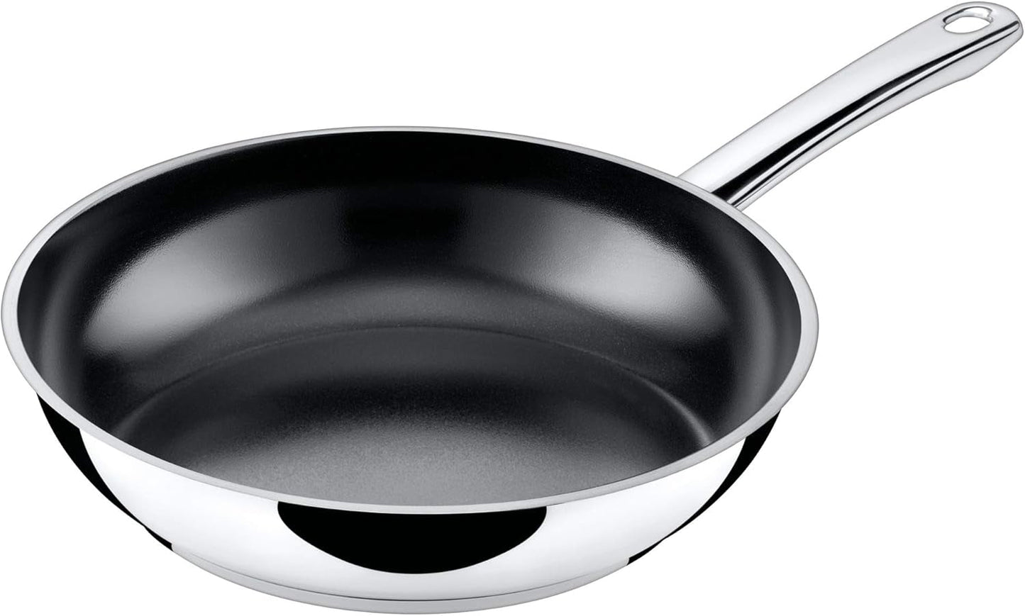 Induktionspfanne Silit Talis 24 cm, Edelstahl, Keramikbeschichtung, ofenfest. Töpfe und Pfannen Naty Shop Transparent