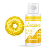 Fettlösliche Lebensmittelfarbe Für Schokolade - 60Ml Ölbasis Lebensmittelfarben Für Fondant, Torten Dekoration, Backen - Flüssige Lebensmittelfarbe Für Kakaobutter, Buttercreme, Kuchen (Schwarz) Naty Shop Gelb