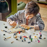 LEGO NINJAGO Egalt Drachenmeister, Ninja-Set mit Drachenspielzeug und 5 Figuren inklusive Lloyd und NYA, Drachenmeister, Geschenk für Jungen und Mädchen ab 8 Jahren 71809 Bausets Beuche den LEGO-Store