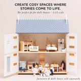 – My Doll Family Puppenhaus-Spielset aus Holz | Daisylane Puppenhaus-Zubehörsets für Mädchen – Geeignet für Kinder ab 3 Jahren P053