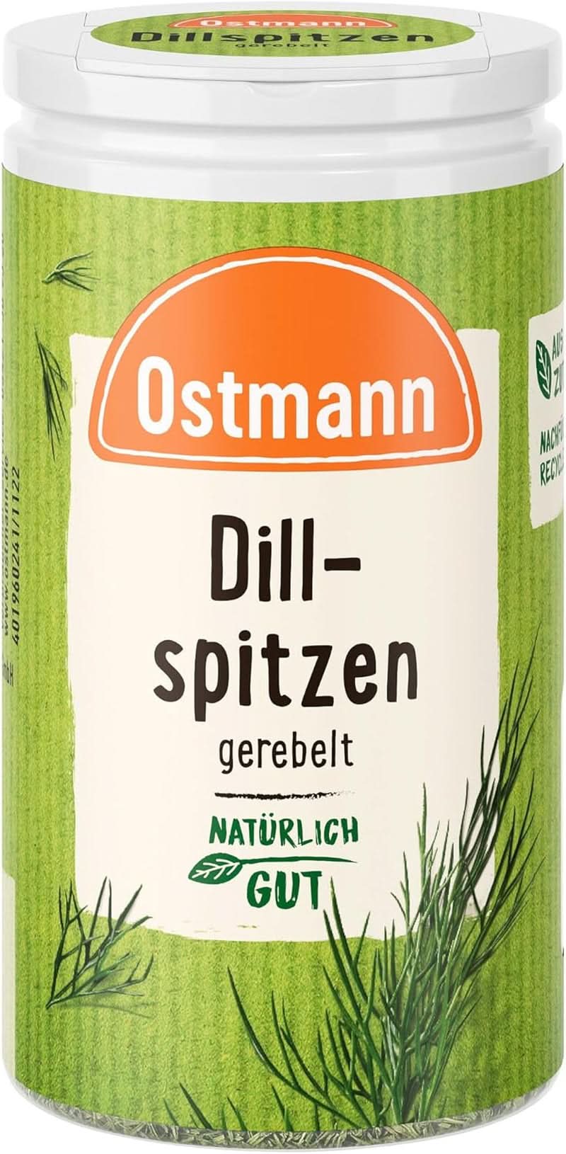 Ostmann - Dill, gehackt, 12,5 Gramm Gewürze Naty Shop 12,5 Gramm
