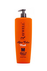 After Color Mask – Intensivpflege für gefärbtes Haar, 1000 ml, schützt und pflegt gefärbtes Haar, verleiht Glanz, Feuchtigkeit und Geschmeidigkeit, silikonfrei, vegan, Friseurqualität Naty Shop Haarmaske Standardtitel