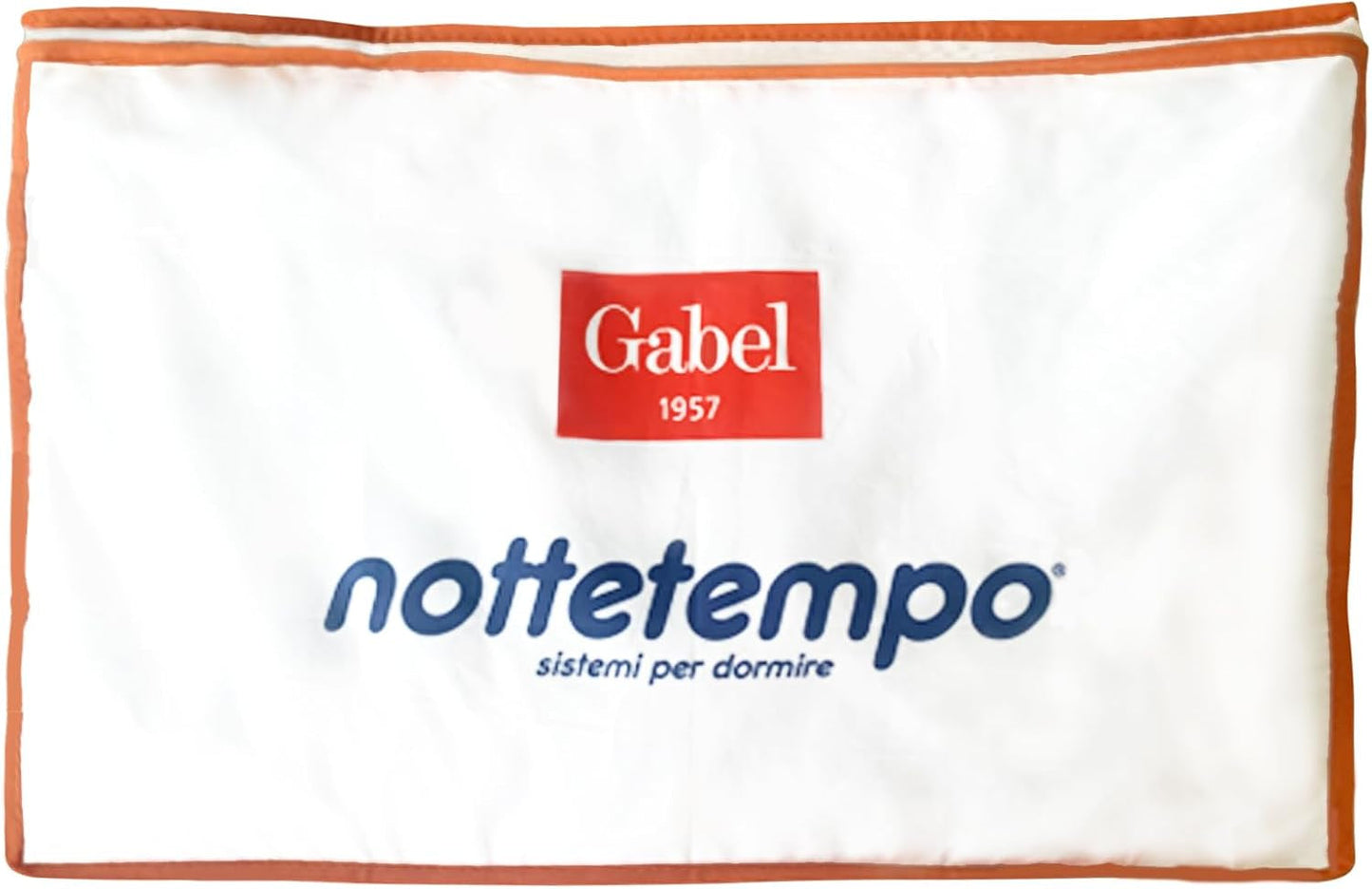 Gabel Nottetempo Daunenjacke Mikrofaser Mikrofaser sehr warm (2 cm) 120 x 80 x 2 cm Bianco Bettdecken und Steppdecken Naty Shop