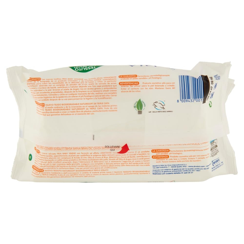 Feuchttücher, 2er-Pack (144 Tücher)