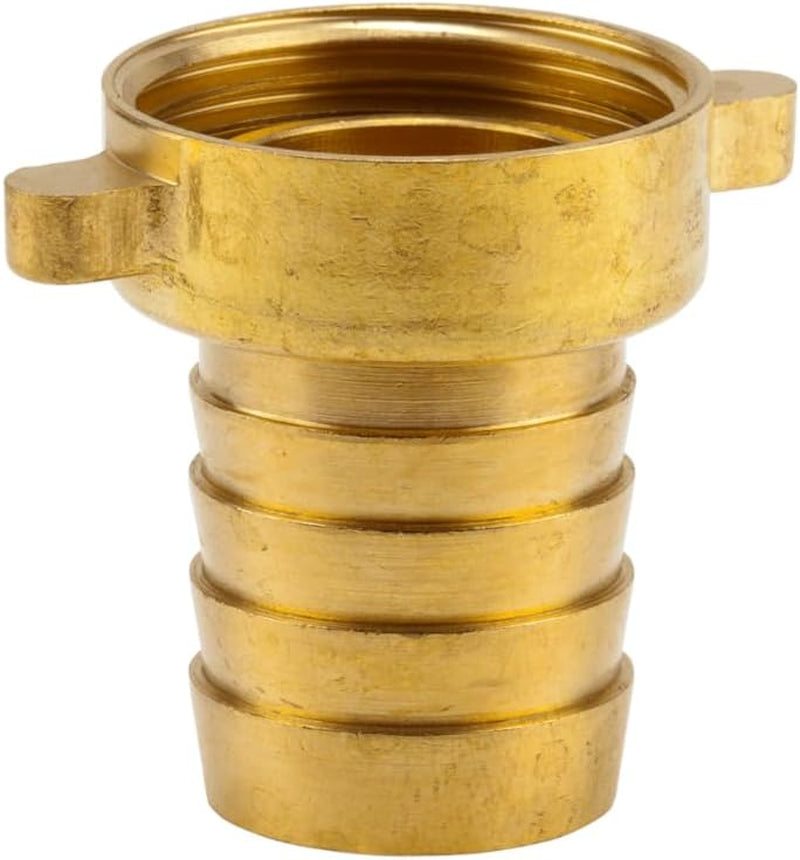 Gardena Messing-Schlaucharmatur, 2-teilig: Hochwertige Messingarmatur, 26,5 mm (G 3/4 Zoll) Gewinde, für 1/2 Zoll (13 mm) Schläuche (7140-20)
