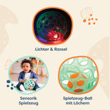 B. Toys Babyspielzeug Babyspielzeug Motorikspielzeug mit Licht – Babyspielzeug für Neugeborene, Mädchen und Jungen ab 0 Monaten, PVC frei Bebe Toys Naty Shop