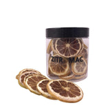 45 g getrocknete Zitronenscheiben, getrocknete Fruchtscheiben für Cocktails, getrocknete Zitrone für Weihnachtsdekoration, Glühwein, Tee, Backen | 100 % natürliche getrocknete Zitronen, dehydrierte Produkte Naty Shop 45 g