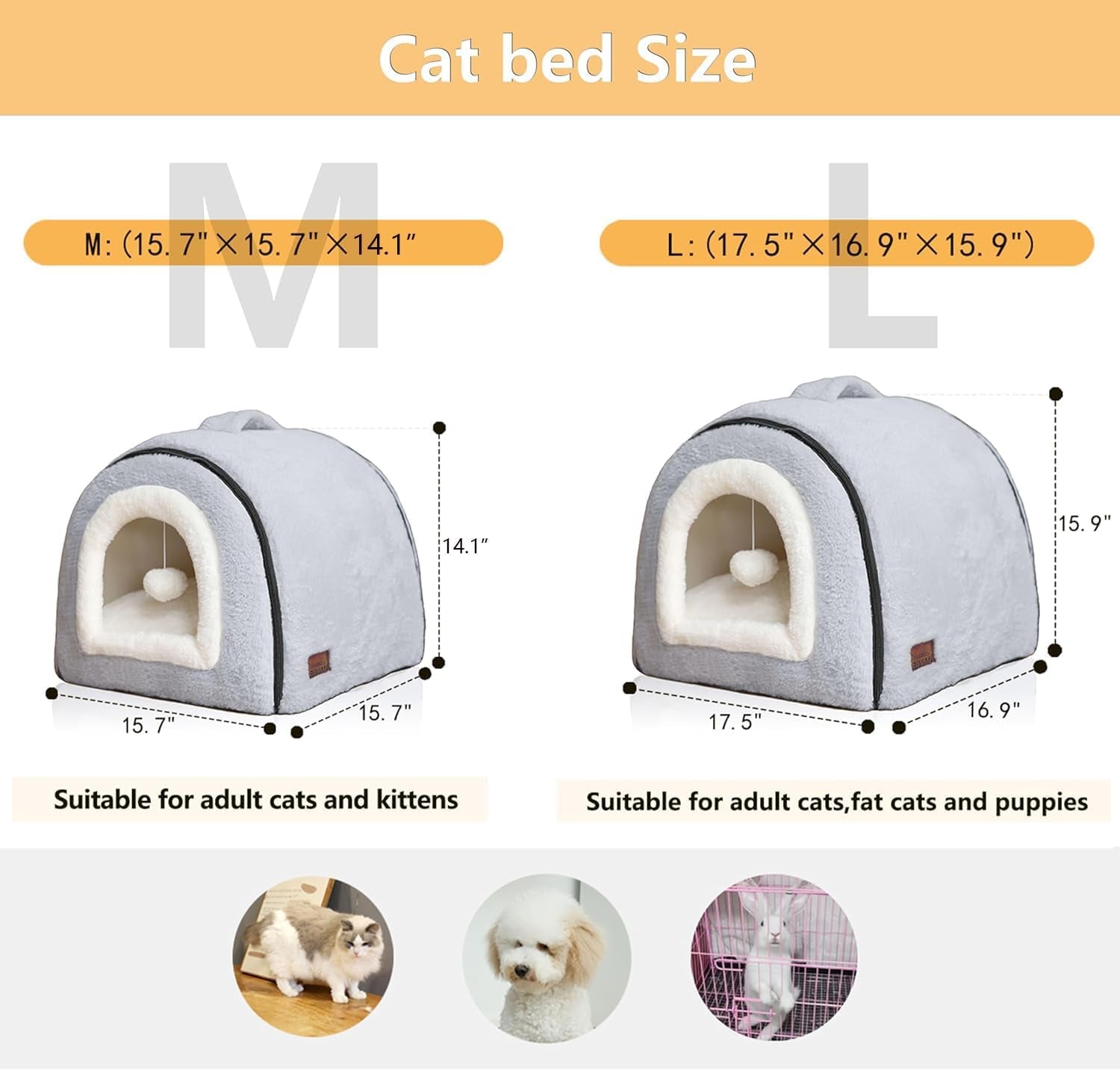 Decken und Möbel, Haustiere, Höhlen und Häuser, Katzen, Betten für Katzen, Katzenbetten, Matratzen