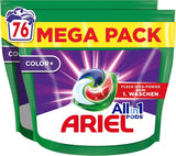 Waschmittel Ariel PODS All-In-1, 76 Waschgänge, Colorwaschmittel, helle Reinigung Waschmittel Rufe Naty Shop 76 Kapseln Modell Vorheriger