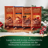 Lindt Weihnachts-Mandel-Schokoriegel | 100 g | Mandeln in Walnusscreme umhüllt von feinster Vollmilchschokolade | Weihnachtsgeschenk aus Schokolade