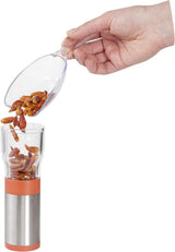Pfeffermühle mit Edelstahlreibe Rasnites und Slicer Naty Shop
