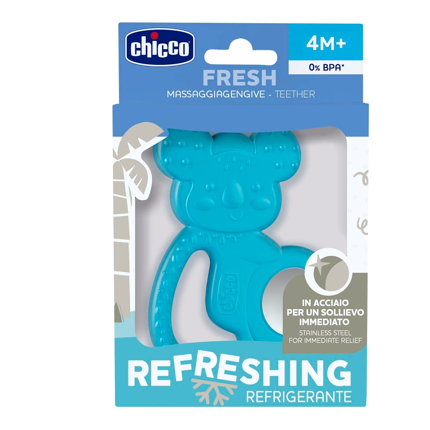 Chicco Fresh Power 3D Koala Beißspielzeug, 4M+