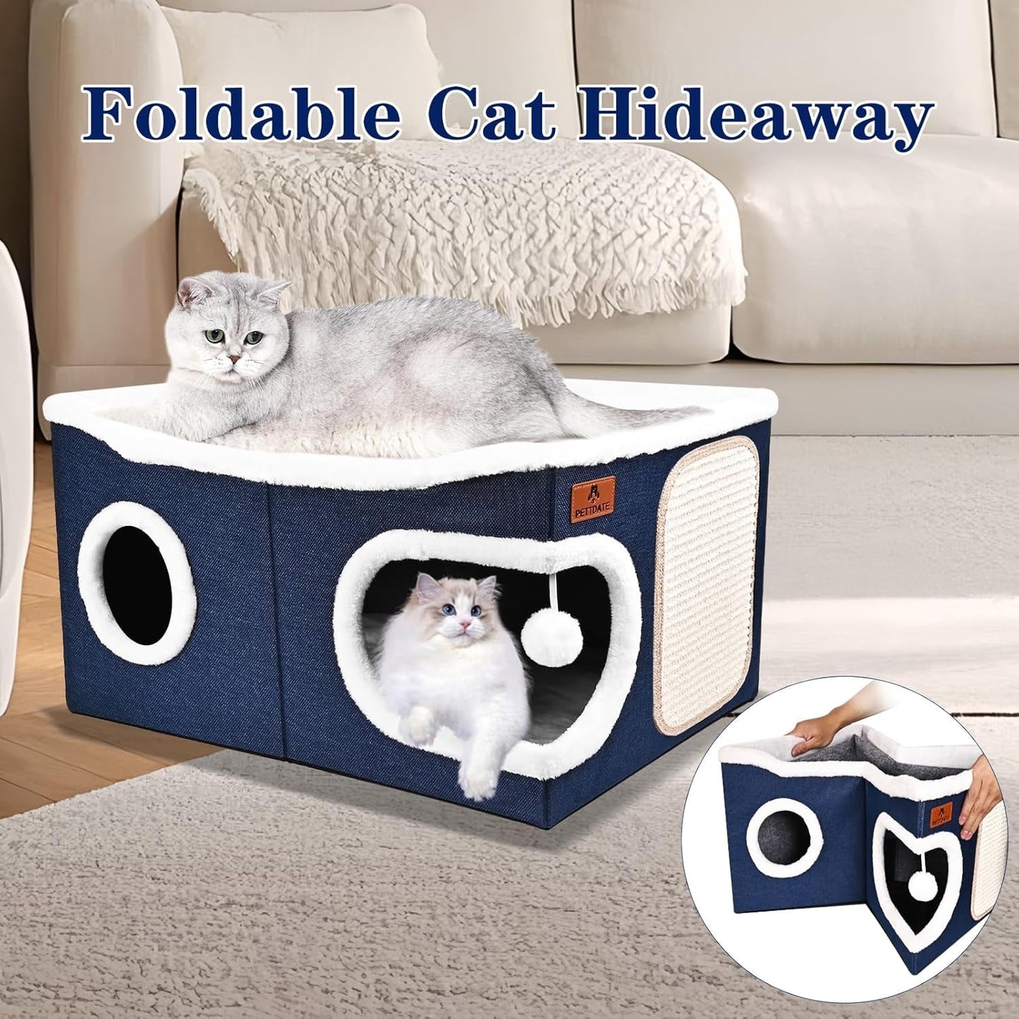 Decken und Möbel, Haustiere, Höhlen und Häuser, Katzen, Betten für Katzen, Katzenbetten, Matratzen