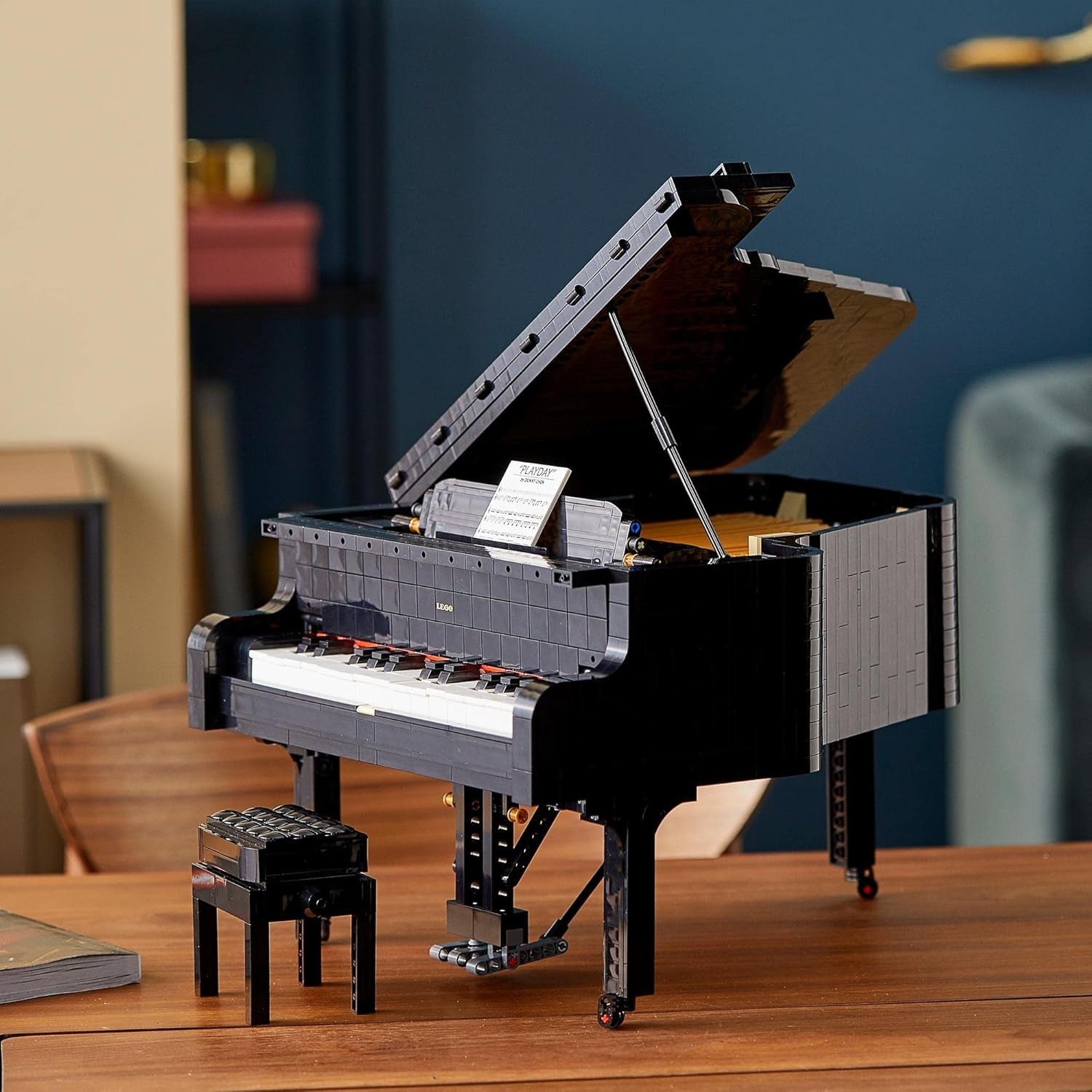 LEGO Ideas Konzertflügel (21323); Baukasten; Ihr eigenes Konzertklavier; Tolles Modellbauprojekt für den talentierten Pianisten, Musiker, Musikliebhaber oder Bastler (3.662 Teile). Bausätze Besuchen Sie den LEGO-Store