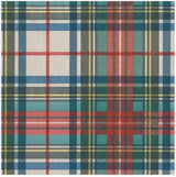 Dress Stewart Tartan Cocktail-Papierservietten, 20 Stück pro Packung