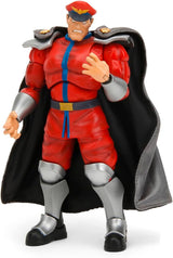 Jada Toys Street Fighter-Figur Guile (15 cm) – Street Fighter 2: The Final Challengers bewegliche Actionfigur zum Sammeln mit alternativem Kopf, Händen und Zubehör, ab 13 Jahren. Actionfiguren Naty Shop M. Bison