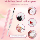 288 Dual-Nagelformen-Set, Dual-Shape-Nagelkunst-Set, 12 Nagelverlängerungsformen, Gel-Nagelformen, geeignet für Anfänger und Maniküristen