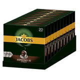 Kaffeekapseln Lungo Classico, Intensität 6 von 12, 10 x 20 Getränke & Kaffeekapseln Espresso Intenso, Intensität 10 von 12, 200 Nespresso®* kompatible Kapseln, 10 x 20 Getränke