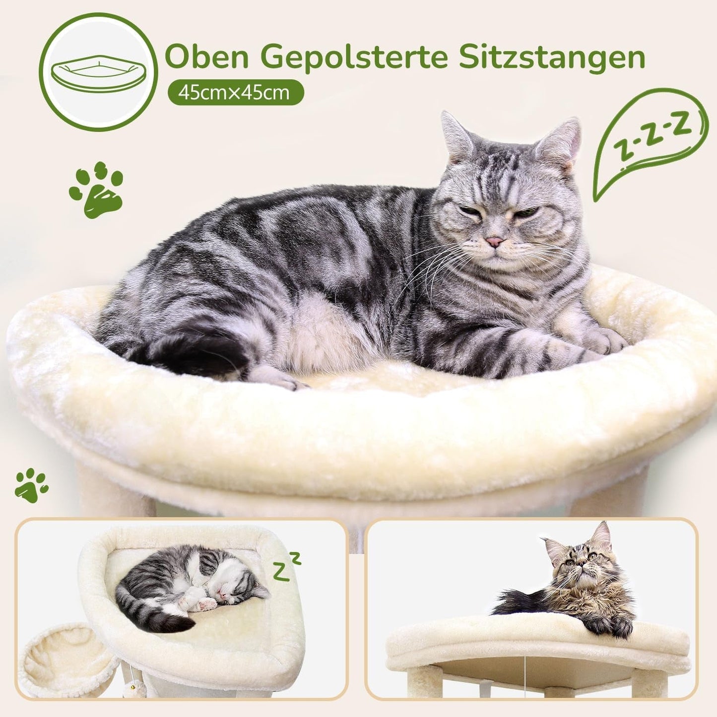 Decken und Möbel, Haustiere, Katzen, Betten für Katzen, Kratzbaum, Katzenbetten, Matratzen