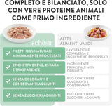 Lachs-Thunfisch in Gelee, komplettes Nassfutter für Katzen, in Dosen, mit zusätzlichen Vitaminen, 100 % natürlich, 6 x 85 g