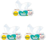 Sensitive Baby-Feuchttücher, 260 Tücher (5 x 52), parfümfrei, für sanfte, schonende Reinigung (3er-Pack)