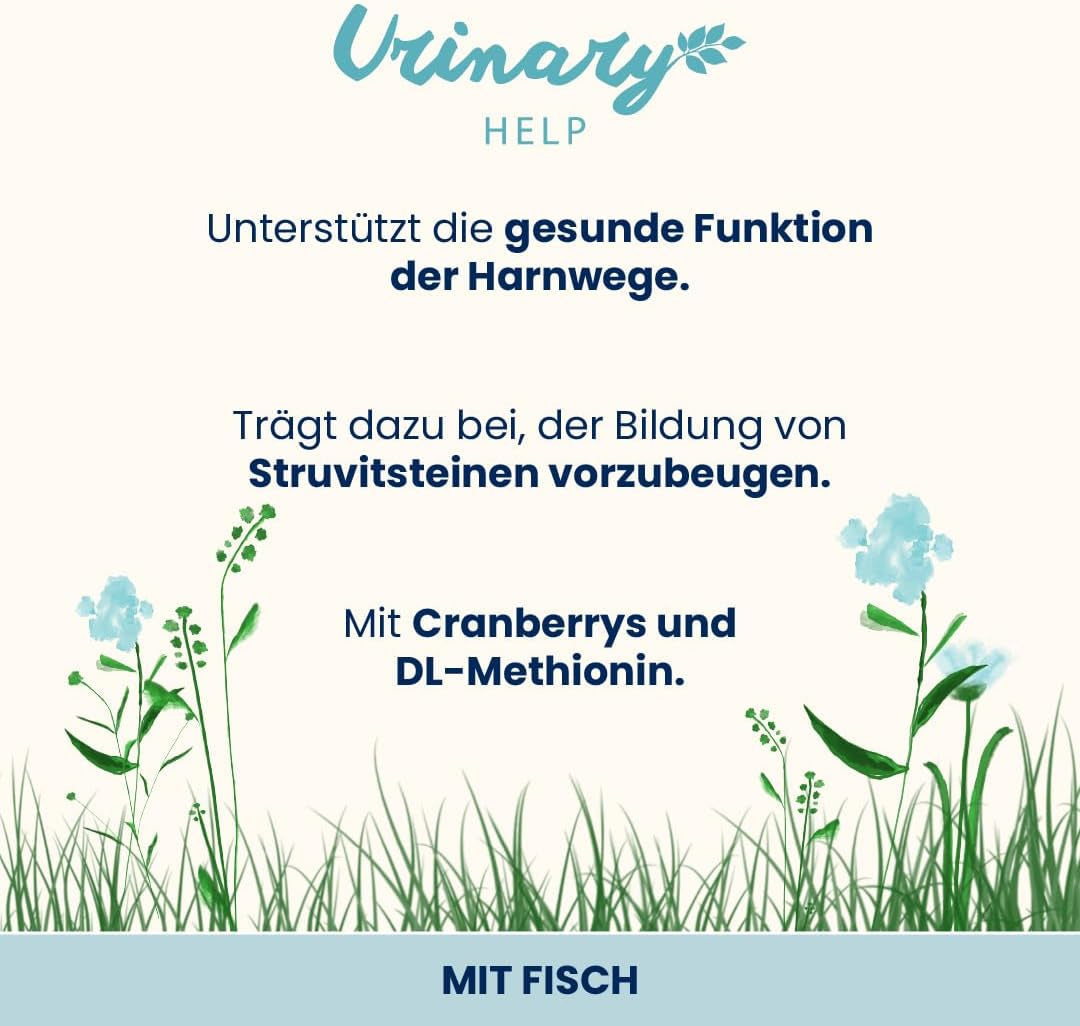 Almo Nature Functional Urinary Help – Nassfutter für ausgewachsene Katzen mit Fisch – Unterstützung für die Gesundheit der Harnwege – 30 Beutel à 70 g