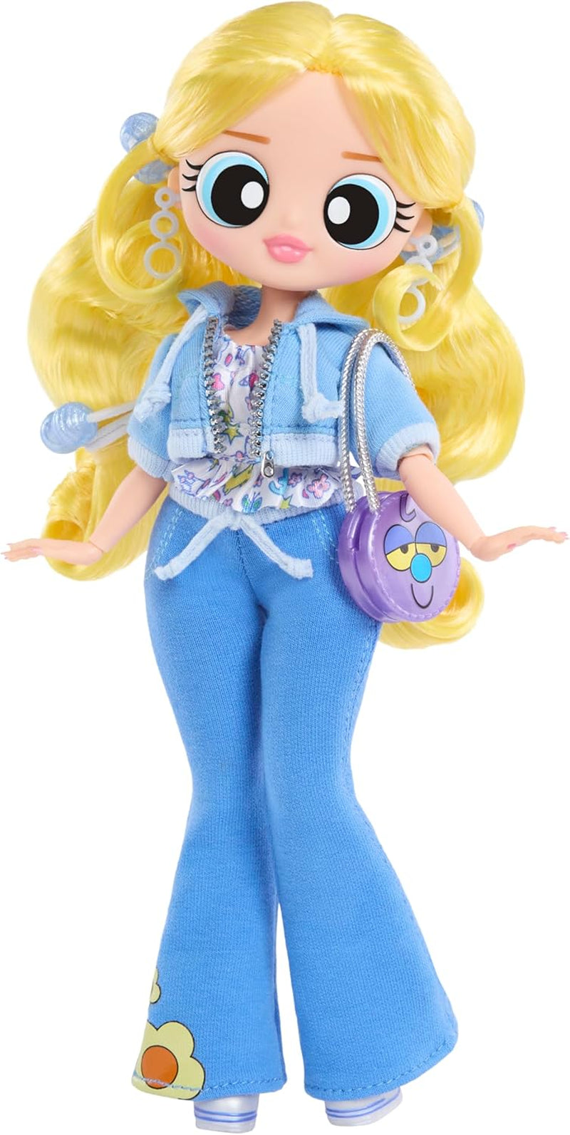 LOL. Überraschung! OMG The Powerpuff Girls Puppe - Bubbles - Enthält 1 Modepuppe, Inklusive Outfit und Accessoires, 3 zum Sammeln