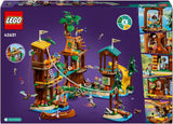 LEGO Friends Baumhaus im Abenteuercamp, Spielset für Mädchen und Jungen ab 8 Jahren mit 5 Figuren und 5 Tieren, Geschenkidee für kreative Spiele, Sportspielzeug, Puppenhaus 42631 Bausets Besuchen Sie den LEGO-Store