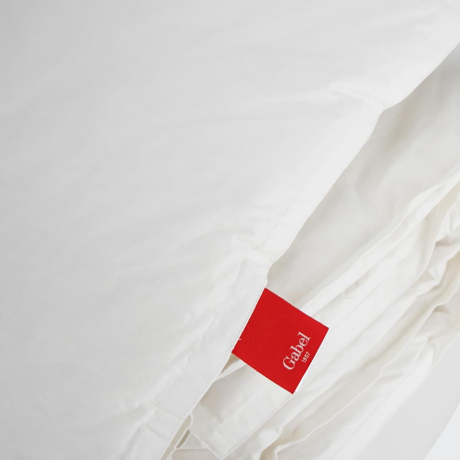 Nottetempo, Gänsedaunendecke, Einzelbett, 205 x 155 x 2 cm, Bianco Bettdecken und Steppdecken Naty Shop