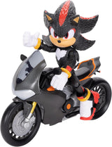 Sonic 3 The Movie Shadow Figur, 15 cm, beweglich, inklusive Shadow Mobile von Jakks Pacific, Akustik, Schwarz Actionfiguren Naty Shop
